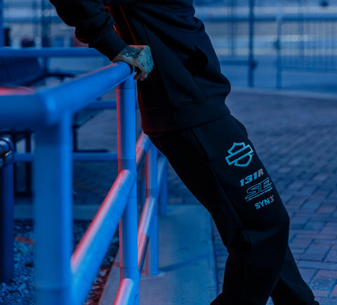 Harley-Davidson Factory Racing Fanwear Jogginghose – Harley Schwarz 96373-26VX 