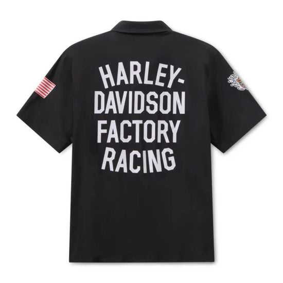 96377-26RX Harley-Davidson Factory Racing Knit Shirt