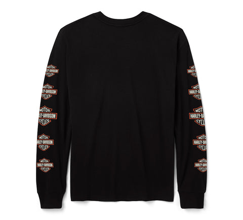 Harley-Davidson Herren-Langarmshirt „HD State of Mind“ 96389-26VM