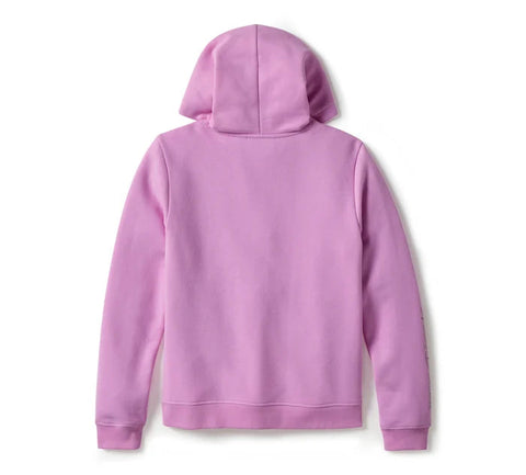 Harley-Davidson Damen Essential Bling Pullover Fleece Hoodie Lila 96417-25VW