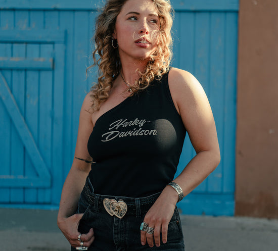Harley Davidson Damen Essential Bling One Shoulder 96538-25VW