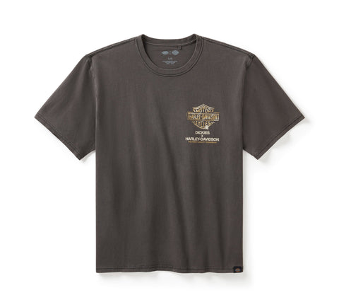 Genuine Harley-Davidson® Men's Dickies x HD Heavyweight Flaming Eagle T-Shirt 96572-25VM