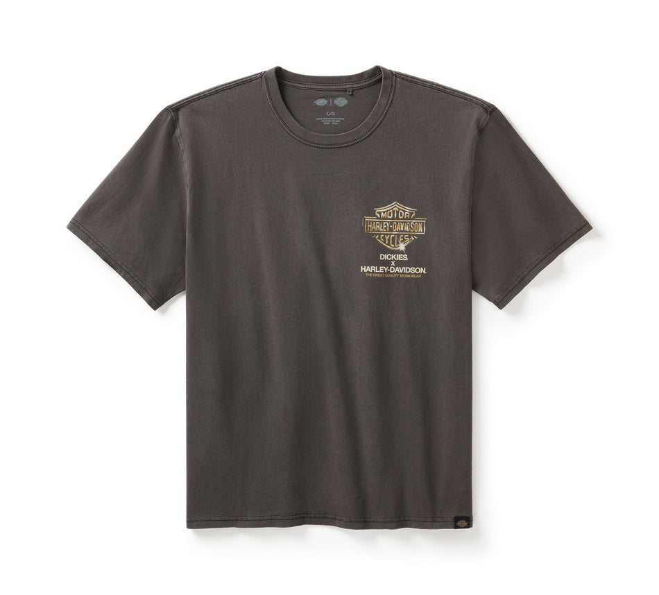 Original Harley-Davidson® Herren Dickies x HD Heavyweight Flaming Eagle T-Shirt 96572-25VM