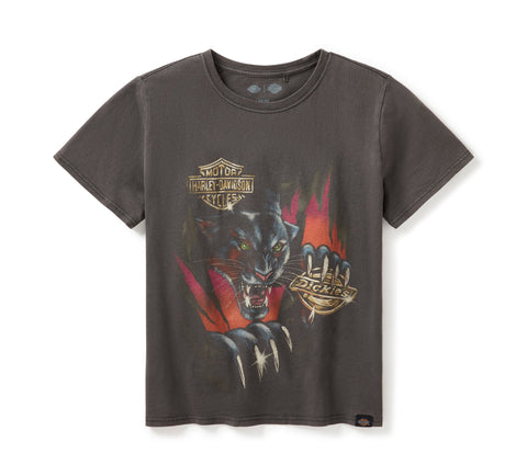 Genuine Harley-Davidson® Women's Dickies x H-D Panther City Graphic T-Shirt 96668-25VW