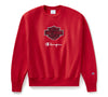 Champion x Harley-Davidson Fanatic Crew Neck Sweatshirt 96860-24VM - Scarlet Champion Part Number: 96860-24VM