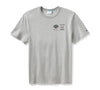 Champion x Harley-Davidson Fanatic T-Shirt 96865-24VM - Grey Heather & Scarlet