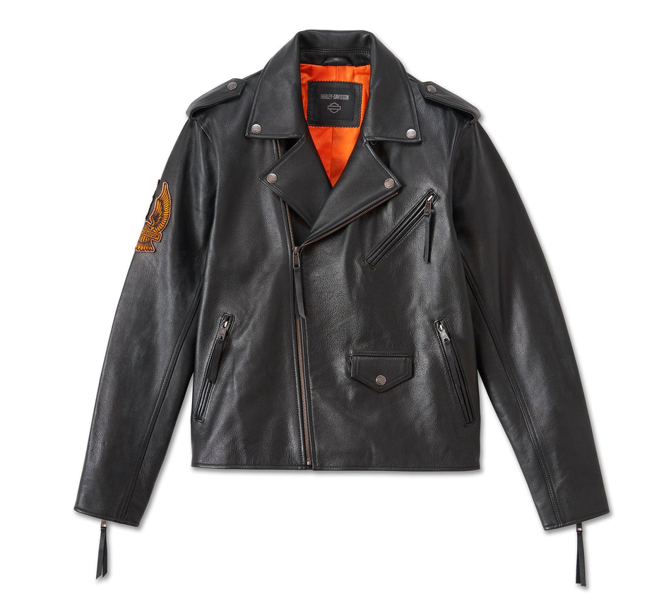Original Harley-Davidson® Herren-Lederjacke „Burning Eagle“ 97030-24VM