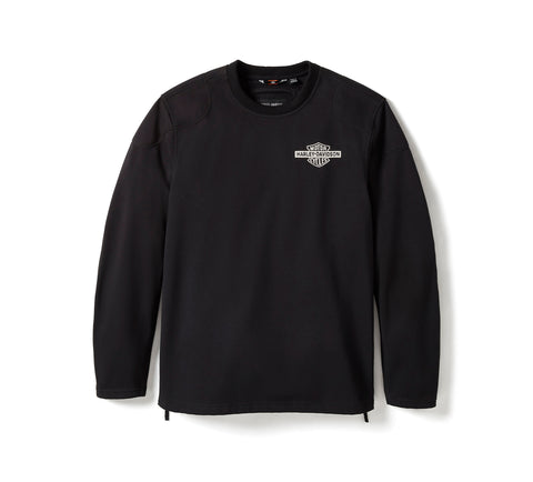 Harley-Davidson 96657-25VM Herren HD® Deflector Fleecejacke - HARLEY SCHWARZ