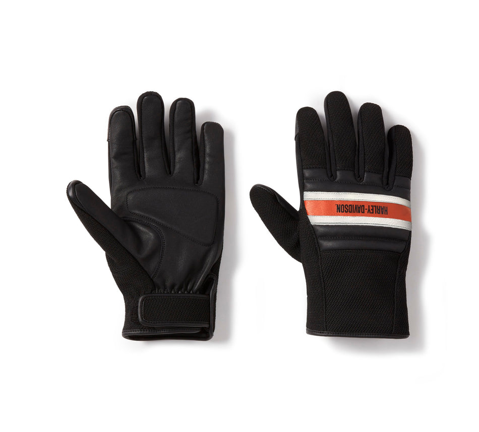 Original Harley-Davidson® Herren-Motorradhandschuhe HD Trenton Dyna Strick 97165-25VM