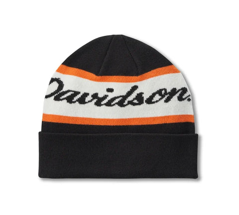 Original Harley-Davidson® HD Script Beanie - Harley Schwarz 97630-25VM