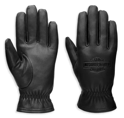 Original Harley-Davidson Herren Full Speed ​​Lederhandschuhe schwarz 97670-23VM