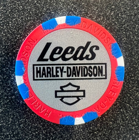 Leeds Harley-Davidson® Custom Poker Chip