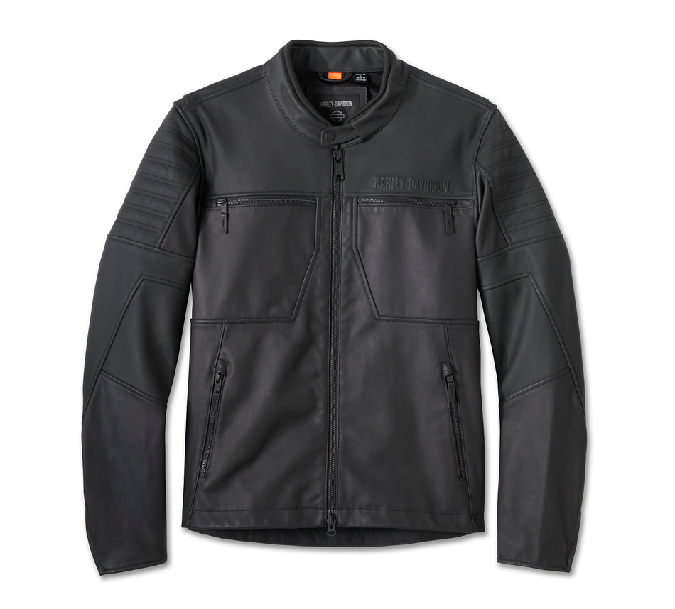 Original Harley-Davidson® Willie G Skull Grafik Leder-Motorradjacke 98004-25VM 
