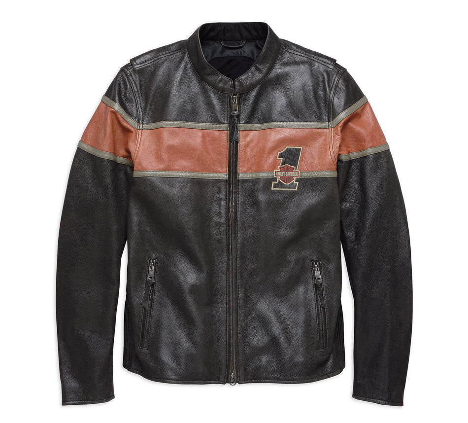Original Harley-Davidson® Herren-Lederjacke Victory Lane 98027-18EM