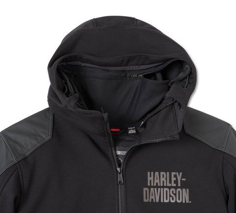 Original Harley-Davidson® Willie G Skull Graphic Deflector 2.0 Kapuzen-Fahrfleece 98101-25VM