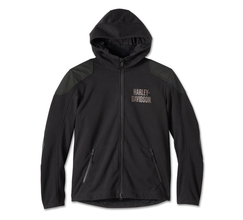 Original Harley-Davidson® Willie G Skull Graphic Deflector 2.0 Kapuzen-Fahrfleece 98101-25VM