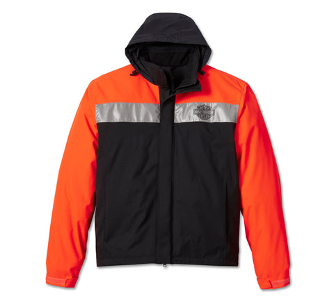 Genuine Harley-Davidson® Men's Full Speed II Waterproof Rain Jacket 98105-23VM