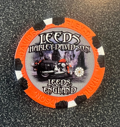 Leeds Harley-Davidson® Custom Poker Chip