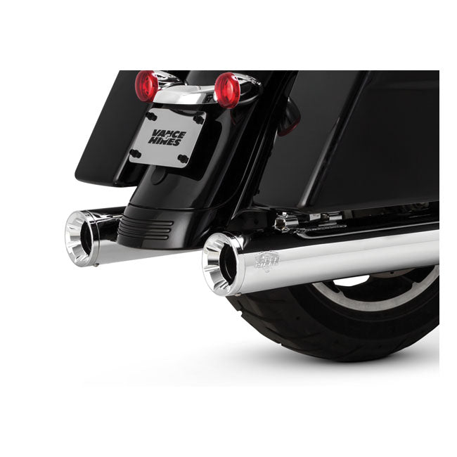 VANCE &amp; HINES, 4" ELIMINATOR 400 SLIP-ON-SCHALLDÄMPFER. CHROM