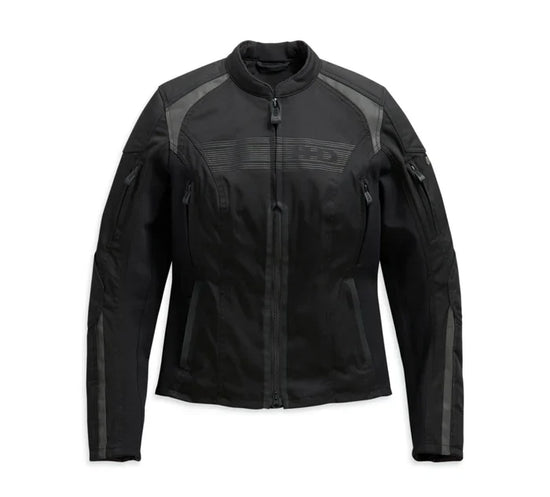 Original Harley-Davidson® Ledgeview Stretch-Motorradjacke für Damen 98335-19EW