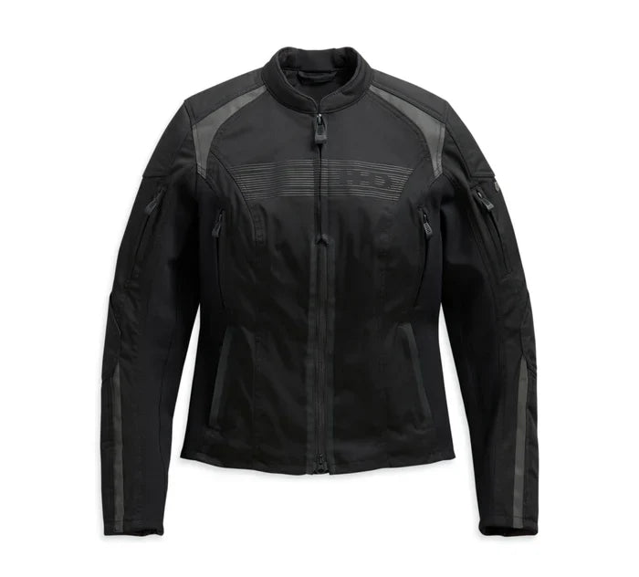 Original Harley-Davidson® Ledgeview Stretch-Motorradjacke für Damen 98335-19EW