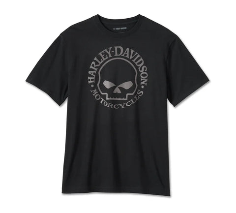 Original Harley-Davidson® Willie G Skull T-Shirt für Herren - Schwarz 99075-24VM