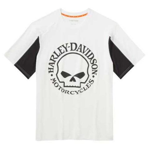 99108-26VM Harley-Davidson Tee-knit,off White