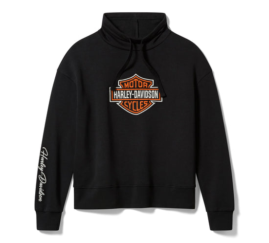 99115-26VW Harley-Davidson Strick-Hoodie, Schwarz