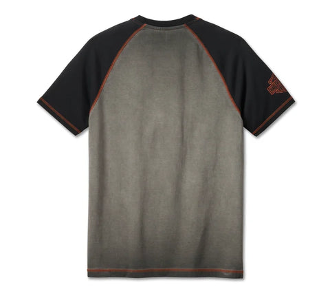 Original Harley-Davidson ® Iron Bar Raglan-T-Shirt für Herren 99187-24VM