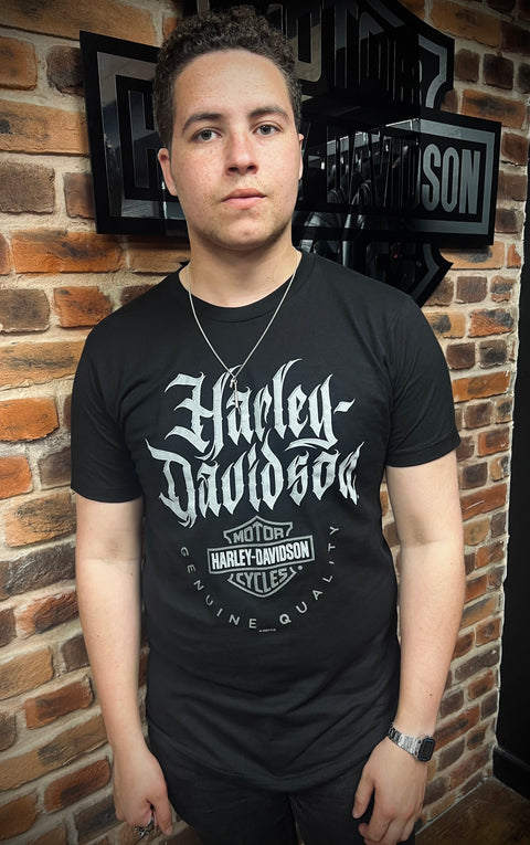 Original Leeds Harley-Davidson® Händler-T-Shirt „Blackletter“ 40291610