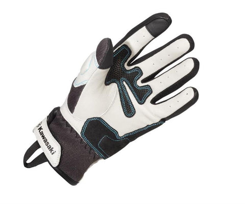 Kawasaki 078URF2310-0S CANNES II Mesh-Lederhandschuh (weiblich) S / 06