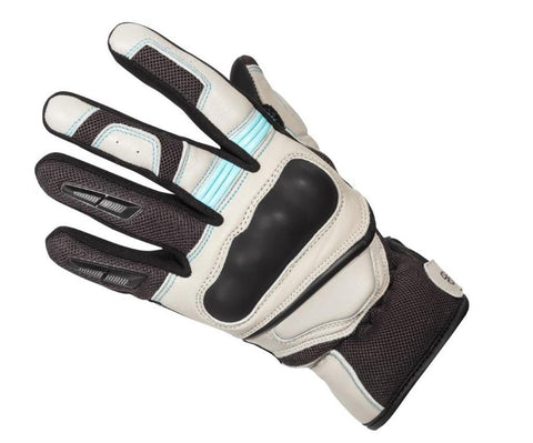 Kawasaki 078URF2310-0S CANNES II Mesh-Lederhandschuh (weiblich) S / 06
