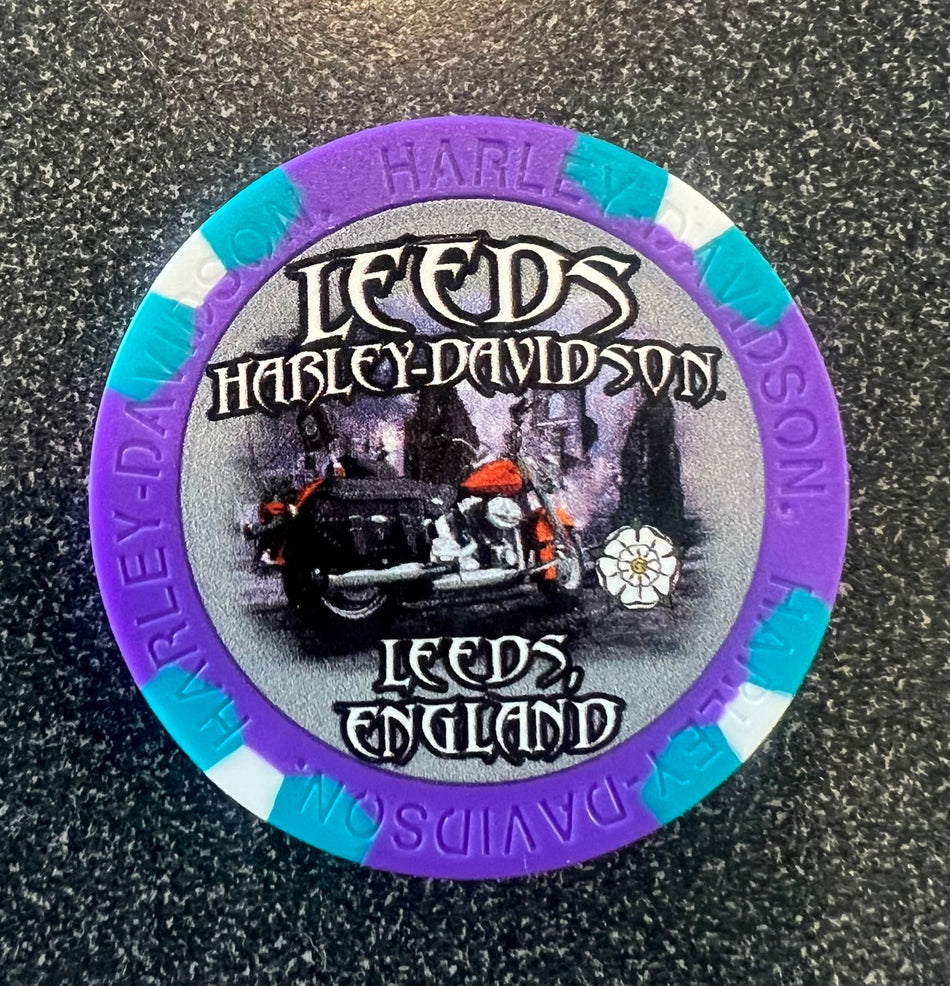 Leeds Harley-Davidson® Pokerchip