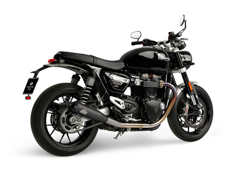 Dr. Jekill & Mr. Hyde Spy Wrinkle Black Exhaust Triumph Speed Twin 2021–2024 EP-152440