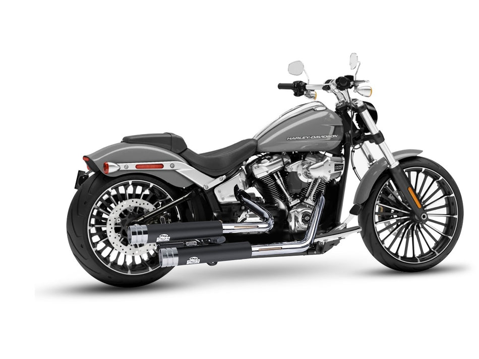 Dr. Jekill & Mr. Hyde Jekill Bomb Wrinkle Black Exhaust Harley-Davidson Breakout 117 2023–2024 EP-252168