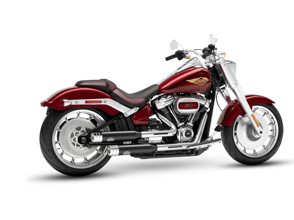 Dr. Jekill & Mr. Hyde Shorty Wrinkle Black Exhaust Harley-Davidson Breakout 114 & Fat Boy 114 2022–2024 EP-252272
