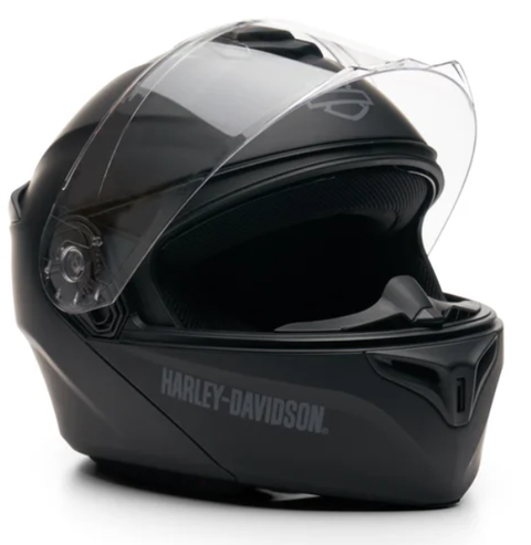 Harley Davidson Outrush R Schwarzer modularer Bluetooth-Helm 98100-22EX 