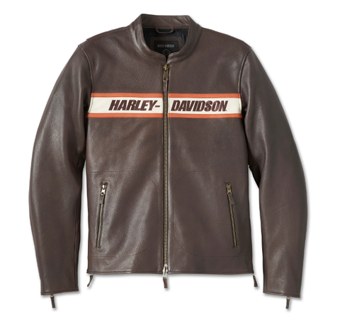 Harley-Davidson Herren-Lederjacke Victory Lane II – Java 98001-23EM 