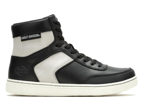 Harley Davidson Grady Ride CE Hi-Tops für Herren, Schwarz/Weiß, D97253