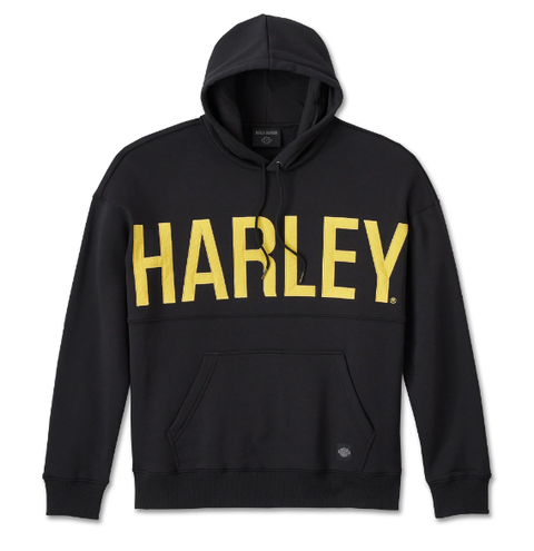 Harley-Davidson® Harley Burner Pullover Hoodie für Herren - Harley Black 96408-24VM 