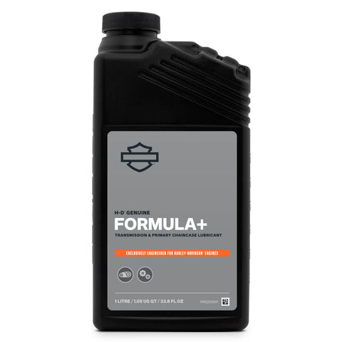 Harley Davidson 62600019 FORMULA+ GETRIEBE- UND PRIMÄRKETTENGEHÄUSEÖL FORMULA+, 1 L, BTL, EUROPA, LATEINAMERIKA