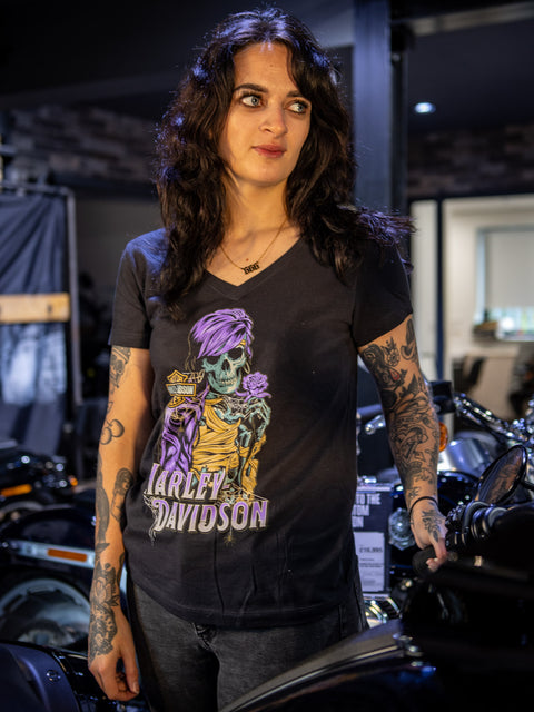 Gateshead Harley-Davidson® Händler-T-Shirt Mummy Dearest 3001737-BLK