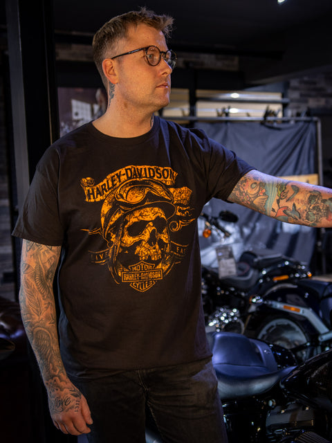 Gateshead Harley-Davidson® Händler-T-Shirt Speed ​​Dude 3001710-BLK
