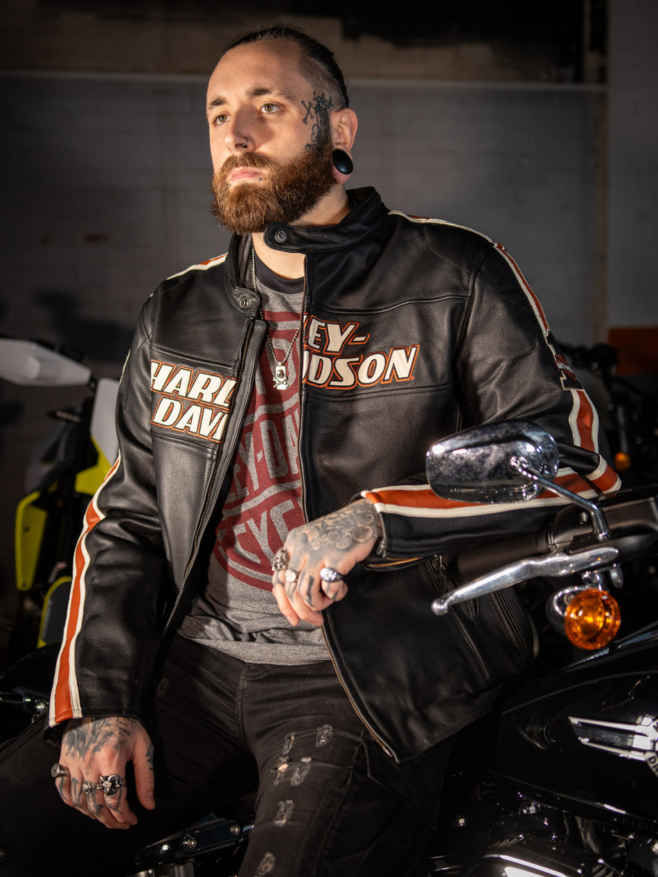 Original Harley-Davidson® Torque Lederjacke für Herren 98026-18EM