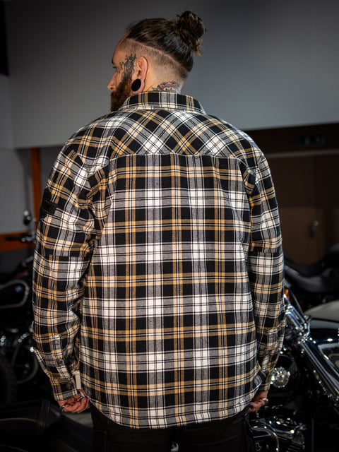 Original Harley-Davidson® Nomadenhemd für Herren – Hellbraun kariert 96081-24VM 