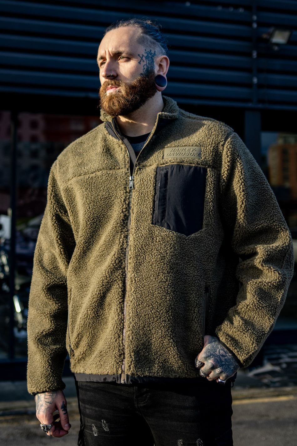 Original Harley-Davidson® Herren "Willie G™ Skull Prancer Fleece" 96188-24VM