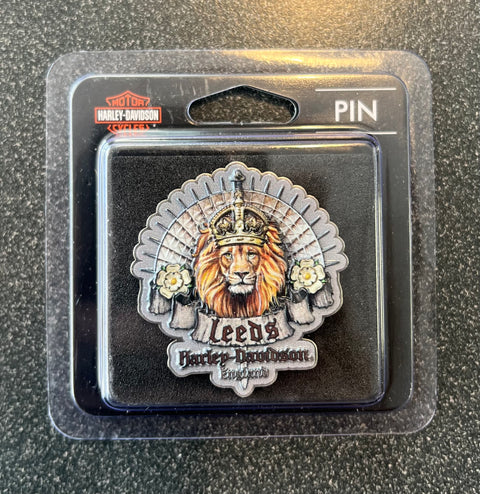 Original Leeds Harley-Davidson Custom Pin „Löwe“ HD-217394