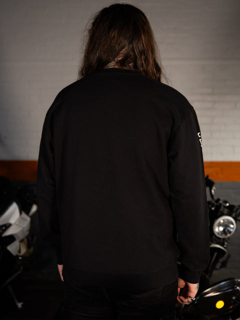 Original Harley-Davidson® Willie G Sketchy #1 Rundhals-Sweatshirt - True Black 96791-24VX 