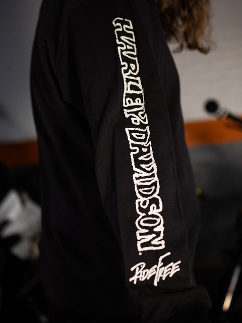 Original Harley-Davidson® Willie G Sketchy #1 Rundhals-Sweatshirt - True Black 96791-24VX 