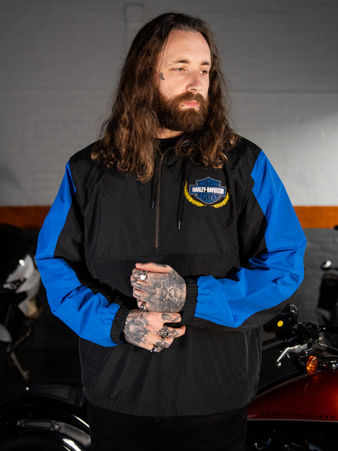Echte Dual Sport-Anorak-Wendejacke für Herren 97449-24VM 